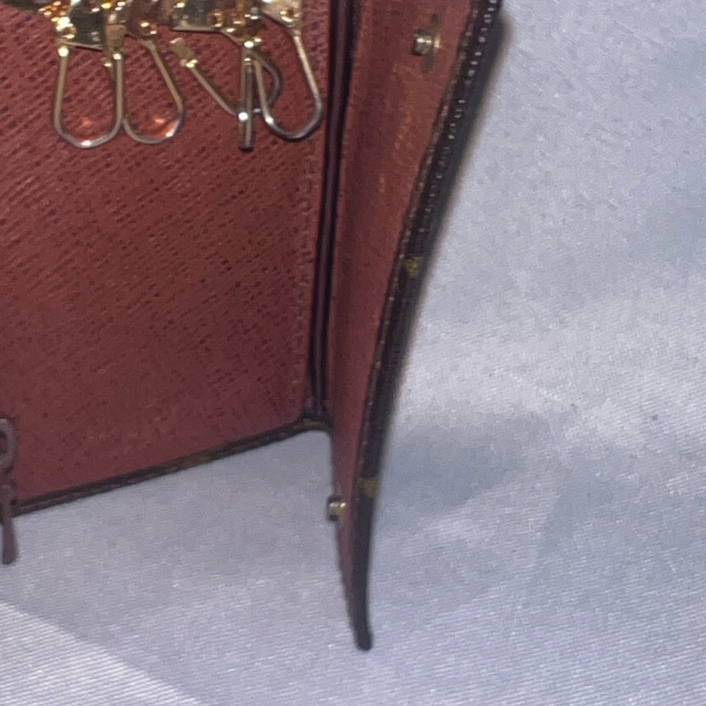 Louis Vuitton Monogram Key Holder with Gold Accents - Picture 6 of 9